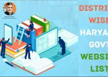 District wise Haryana government website list